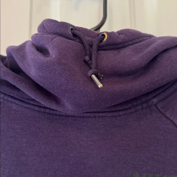 Nike Women's Dark Purple Pullover Hoodie - Picture 8 of 8